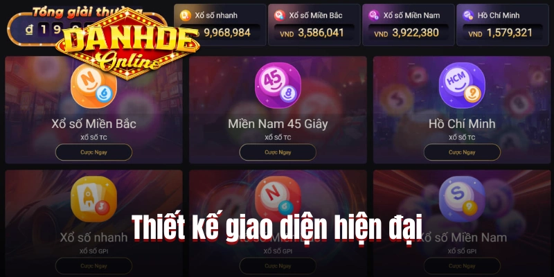 Thiết kế giao diện hiện đại